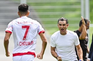 Tholot et Chouaref, un tandem qui s'est trouvé dès la première journée de Challenge League en 2023.
